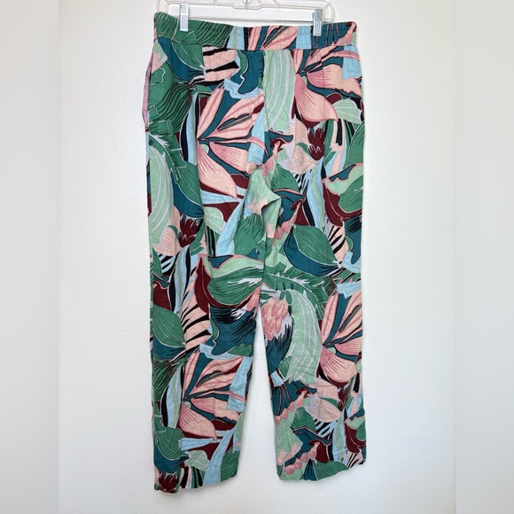 Joie Wide Leg Tropical Pant Linen - Picture 2 of 5
